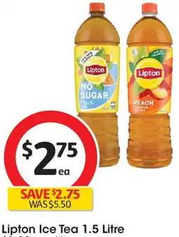 Coles Lipton Ice Tea offer