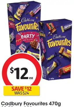 Coles Cadbury Favourites offer