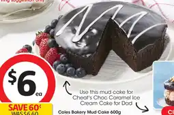 Coles Coles Bakery Mud Cake offer