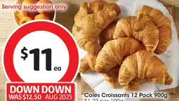Coles Coles Croissants offer
