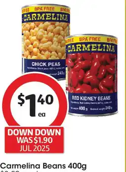 Coles Carmelina Beans offer