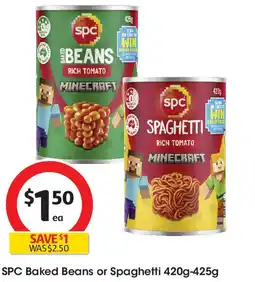 Coles SPC Baked Beans or Spaghetti offer