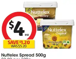 Coles Nuttelex Original offer