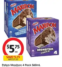 Coles Peters Maxibon offer