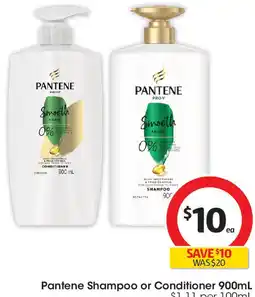 Coles Pantene Shampoo or Conditioner offer