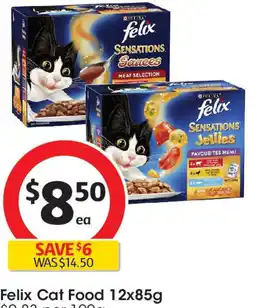 Coles Felix Cat Food offer