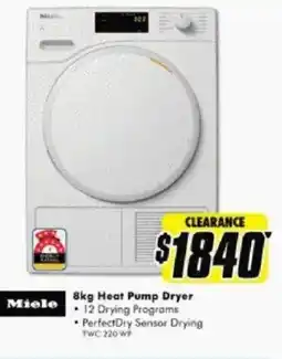 The Good Guys Heat Pump Dryer offer