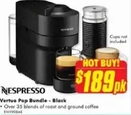 The Good Guys Vertuo Pop Bundle offer