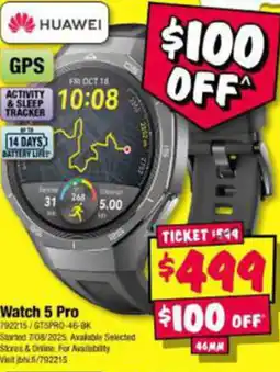 JB Hi-Fi Watch 5 Pro offer