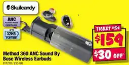 JB Hi-Fi Method 360 ANC Sound By Bose Wireless Earbuds offer