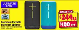 JB Hi-Fi Everboom Portable Bluetooth Speaker offer