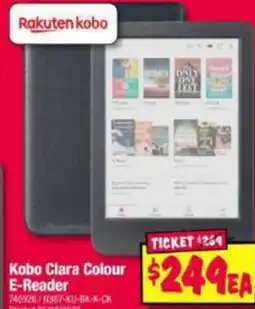 JB Hi-Fi Kobo Clara Colour E-Reader offer