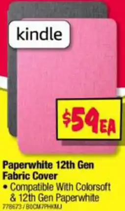 JB Hi-Fi Paperwhite 12th Gen Fabric Cover offer