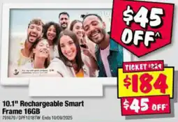 JB Hi-Fi 10.1" Rechargeable Smart Frame 16GB offer