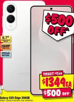 JB Hi-Fi Galaxy S25 Edge offer