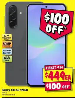 JB Hi-Fi Galaxy A36 5G offer
