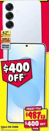 JB Hi-Fi Galaxy S25 offer