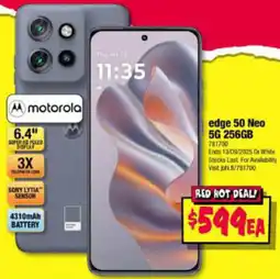 JB Hi-Fi edge 50 Neo 5G offer