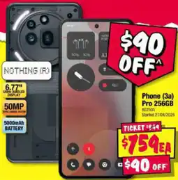 JB Hi-Fi Phone (3a) Pro offer