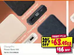 JB Hi-Fi ChargePro Power Bank 10K offer