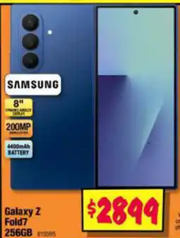 JB Hi-Fi SAMSUNG Galaxy Z Fold7 offer
