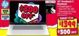 JB Hi-Fi 16" Omnibook 5 Notebook offer