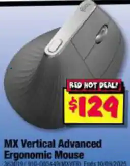 JB Hi-Fi MX Vertical Advanced Ergonomic Mouse offer