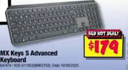 JB Hi-Fi MX Keys S Advanced Keyboard offer