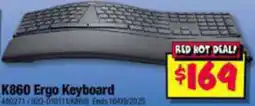 JB Hi-Fi K860 Ergo Keyboard offer