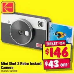 JB Hi-Fi Mini Shot 2 Retro Instant Camera offer