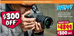 JB Hi-Fi FX2 Full-Frame Cinema Camera offer