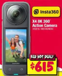 JB Hi-Fi X4 8K 360 Action Camera offer