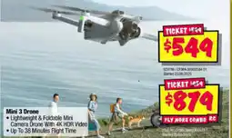 JB Hi-Fi Mini 3 Drone offer