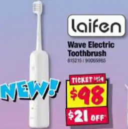 JB Hi-Fi Wave Electric Toothbrush offer
