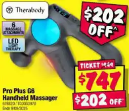 JB Hi-Fi Pro Plus G6 Handheld Massager offer