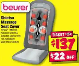 JB Hi-Fi Shiatsu Massage Seat Cover offer