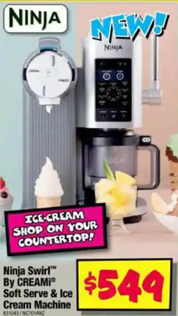 JB Hi-Fi Ninja Swirl™ By CREAM Soft Serve & Ice Cream Machine offer