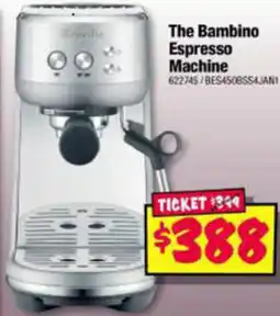 JB Hi-Fi The Bambino Espresso Machine offer