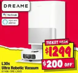 JB Hi-Fi L30s Ultra Robotic Vacuum offer