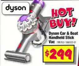 JB Hi-Fi Dyson Car & Boat Handheld Stick Vac offer