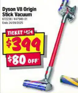 JB Hi-Fi Dyson V8 Origin Stick Vacuum offer