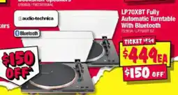 JB Hi-Fi LP70XBT Fully Automatic Turntable With Bluetooth offer