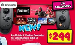 JB Hi-Fi Pro Mobile & Wireless Controller For Cloud Gaming (USB-C) offer