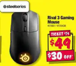 JB Hi-Fi Rival 3 Gaming Mouse offer