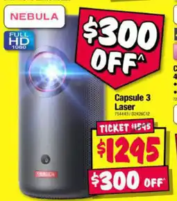 JB Hi-Fi Capsule 3 Laser offer