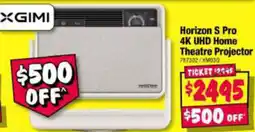 JB Hi-Fi Horizon S Pro 4K UHD Home Theatre Projector offer