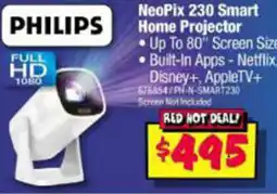 JB Hi-Fi NeoPix 230 Smart Home Projector offer