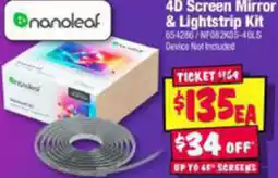 JB Hi-Fi 4D Screen Mirror & Lightstrip Kit offer