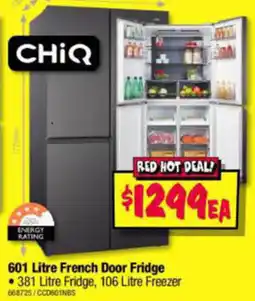 JB Hi-Fi 601 Litre French Door Fridge offer