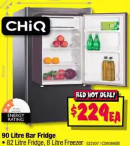 JB Hi-Fi 90 Litre Bar Fridge offer